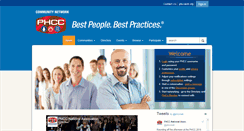 Desktop Screenshot of community.phccweb.org