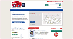 Desktop Screenshot of foundation.phccweb.org